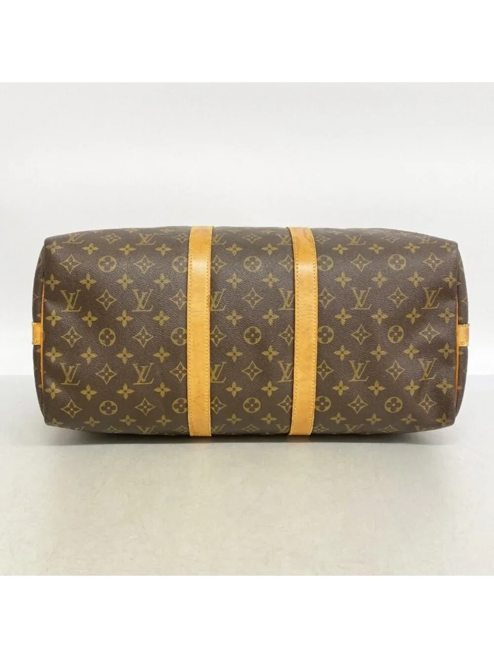 Louis Vuitton Boston Bag Monogram Keepall Bandouliere 45 Brown